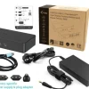 Univ dual dock 2xDP 2xHDMI 2xUSB-C 5xUSB-A GLAN 100W PD