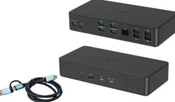 Univ dual dock 2xDP 2xHDMI 2xUSB-C 5xUSB-A GLAN 100W PD