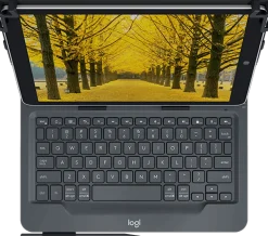 10'' Universal Folio w/Keyboard, Black (Nordic)