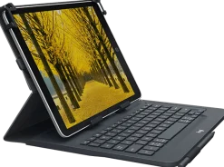 10'' Universal Folio w/Keyboard, Black (Nordic)