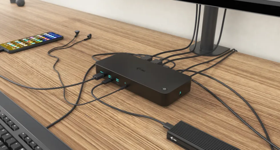 Univ triple dock 2xDP 3xHDMI 2xUSB-C 3xUSB-A GLAN 100W PD