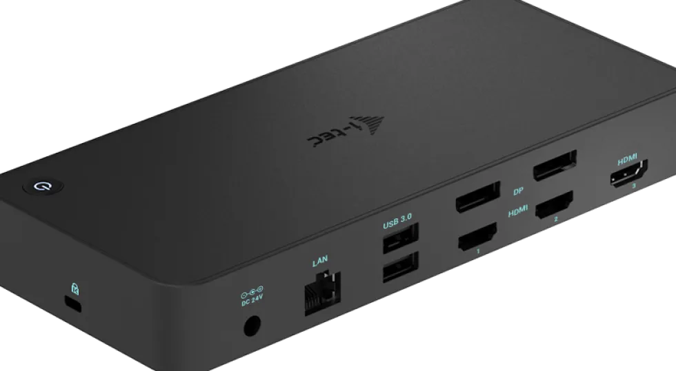 Univ triple dock 2xDP 3xHDMI 2xUSB-C 3xUSB-A GLAN 100W PD