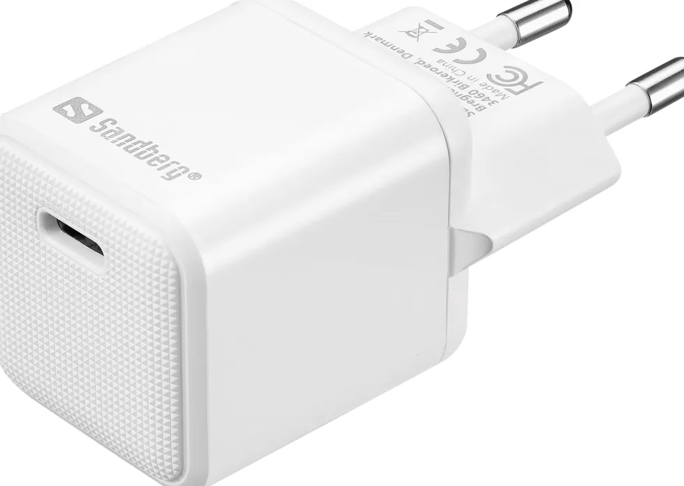 USB-C AC Charger PD20W, White (EU)