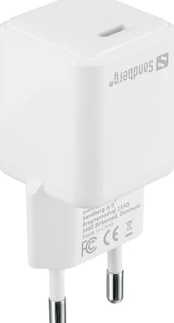 USB-C AC Charger PD20W, White (EU)