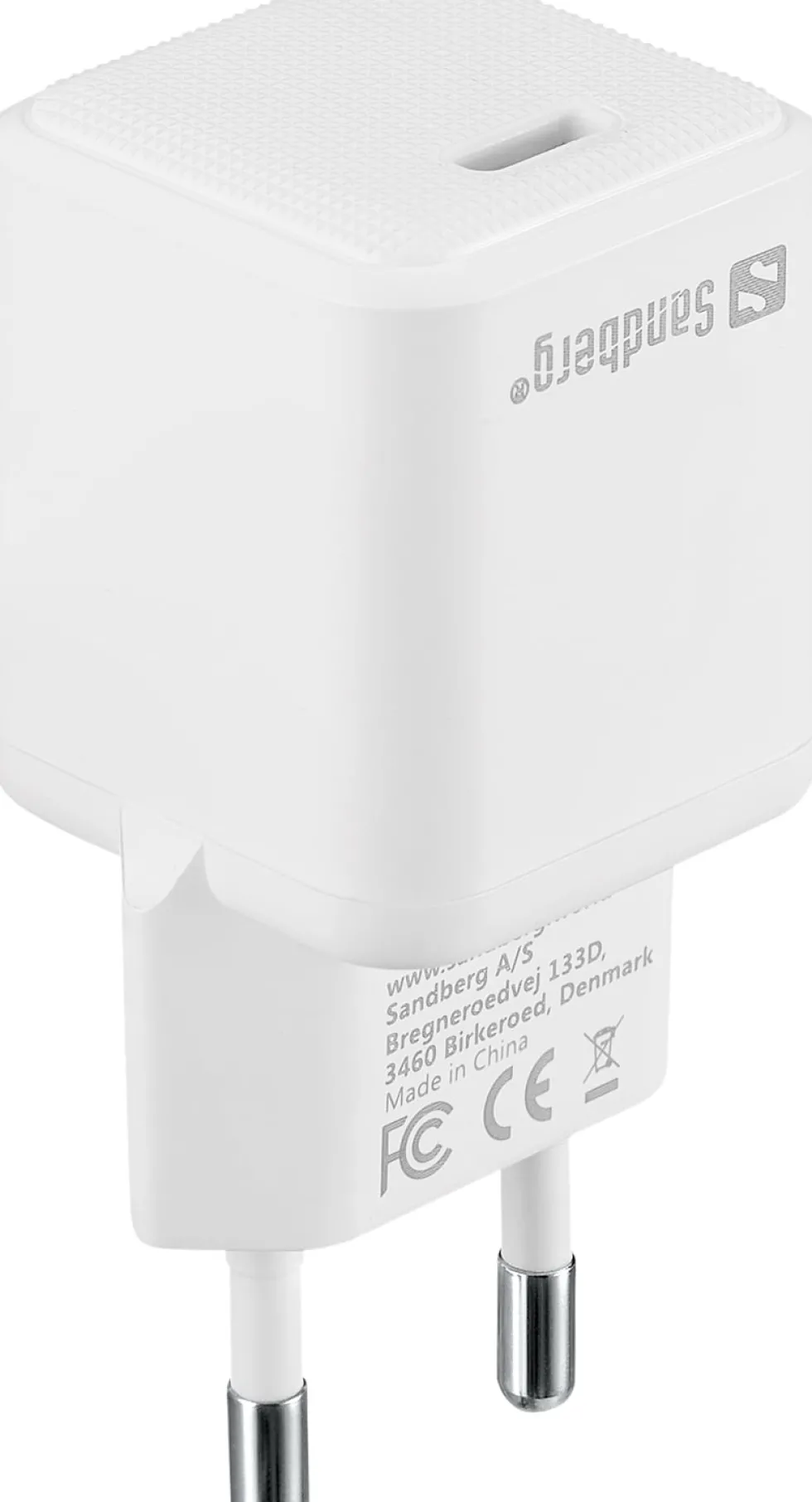 USB-C AC Charger PD20W, White (EU)