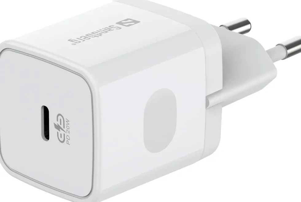 USB-C AC Charger PD20W, White (EU)