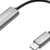 USB-C to 3.5mm Audio Adapter, Silver