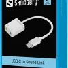 USB-C to Sound Link, Silver
