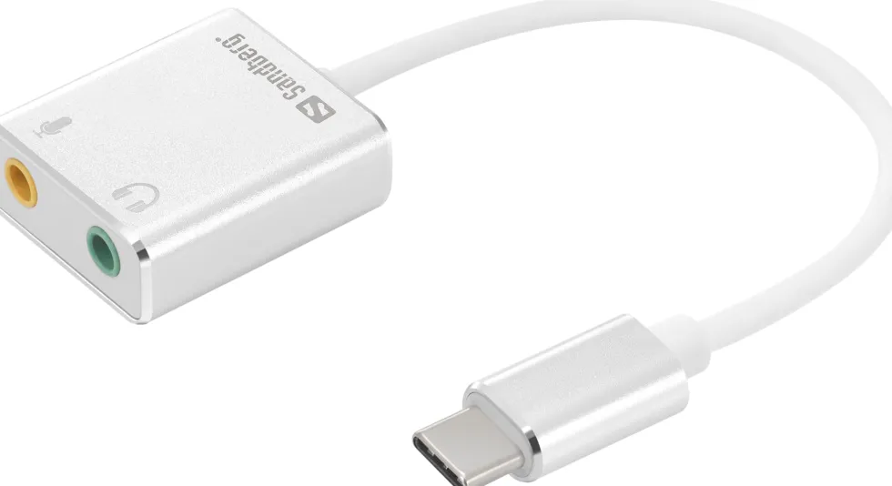 USB-C to Sound Link, Silver