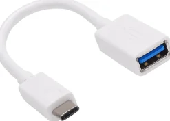 USB-C to USB 3.0 Converter, White