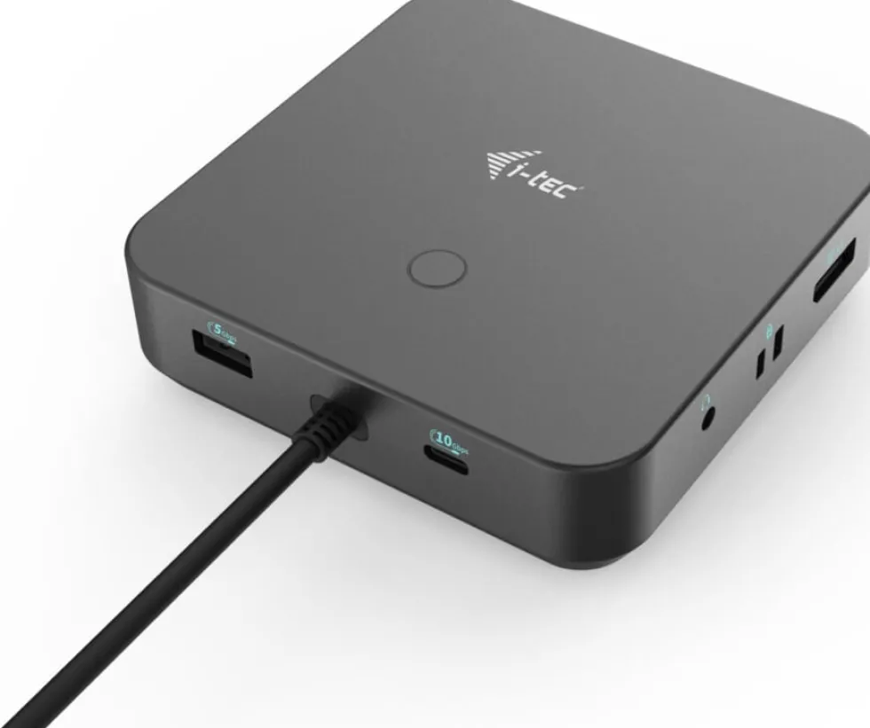 USB-C triple dock 2xDP 2xHDMI 1xUSB-C 5xUSB-A GLAN 100W PD
