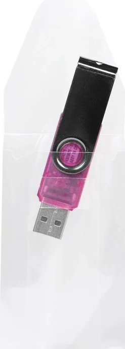 USB-ficka självhäftande 10/fp