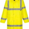 Varselregnrock Hi-Vis 122cm gul kl3 3XL