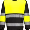 Varselsweatshirt PW376 Hi-Vi Klass 1 S
