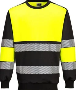 Varselsweatshirt PW376 Hi-Vi Klass 1 XL
