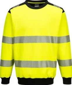 Varselsweatshirt PW379 Hi-Vis Kl 2/3 XL