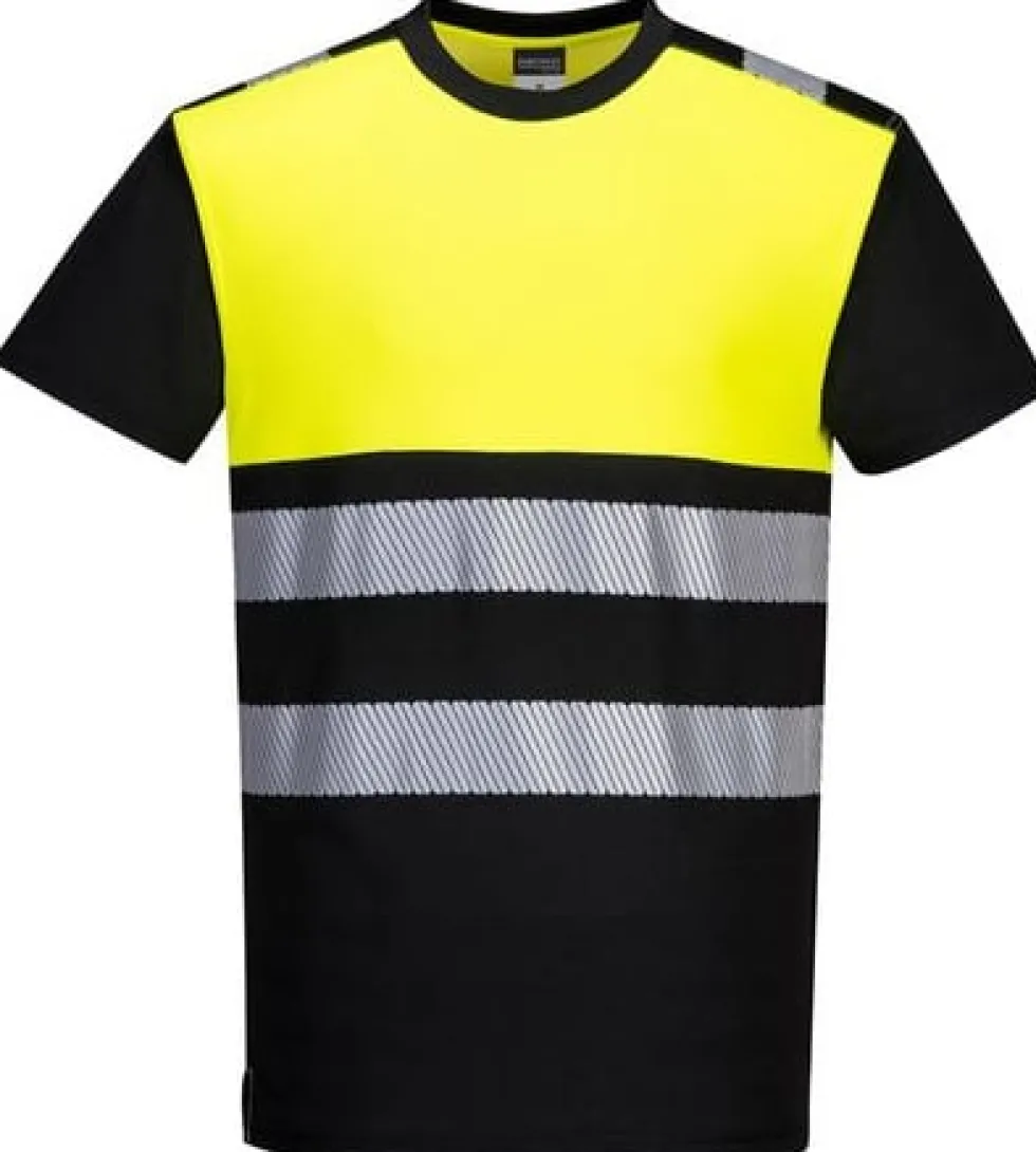Varsel t-shirt PW311 Hi-Vis Klass 1 L