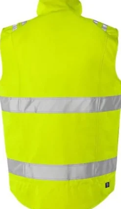 Varselväst FRISTAD 5067 GPLU kl2 gul 4XL