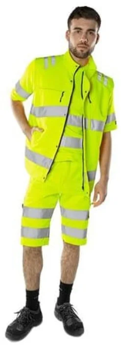 Varselväst FRISTAD 5067 GPLU kl2 gul L