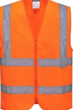 Varselväst PW C375 orange L kl 2