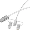 Verbatim Essentials USB-A to Micro-B, USB-C, Lightning, 1m