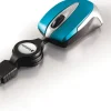 VERBATIM Go Mini Optical Travel Mouse Caribbean Blue