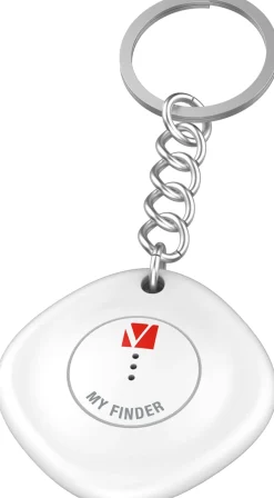 Verbatim My Finder Bluetooth Tracker, Black/White (2-pack)