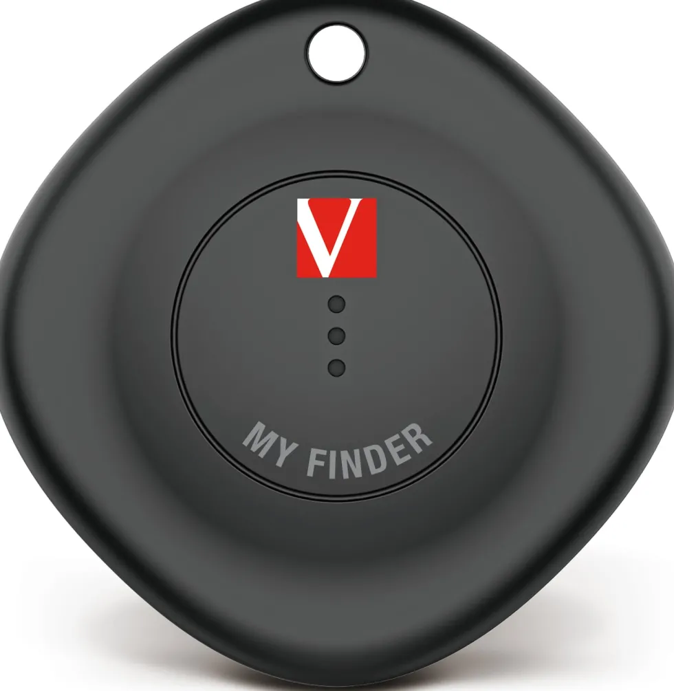 Verbatim My Finder Bluetooth Tracker, Black/White (2-pack)