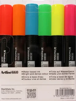 Överstrykningspenna Artline 660 fluor 6-P