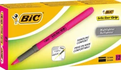 Överstrykningspenna Bic Brite Liner Grip rosa