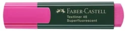 Överstrykningspenna FABER-CASTELL Textliner 48 Rosa, 10st