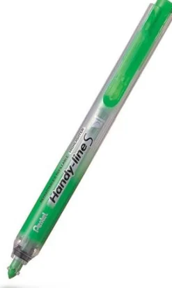 Överstrykningspenna PENTEL Clicker grön