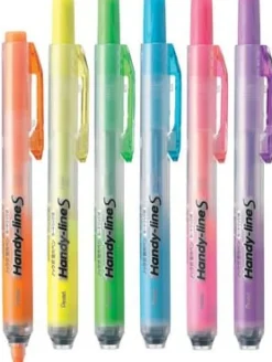 Överstrykningspenna PENTEL Clicker rosa