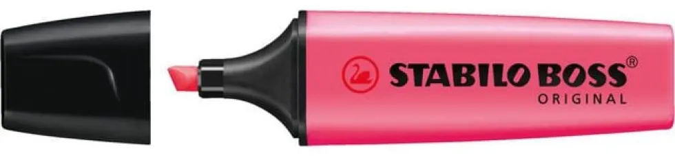 Överstrykningspenna STABILO Original Rosa, 10st