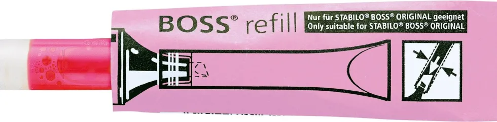 Överstrykningspenna STABILO Original Rosa, 10st