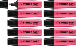 Överstrykningspenna STABILO Original Rosa, 10st