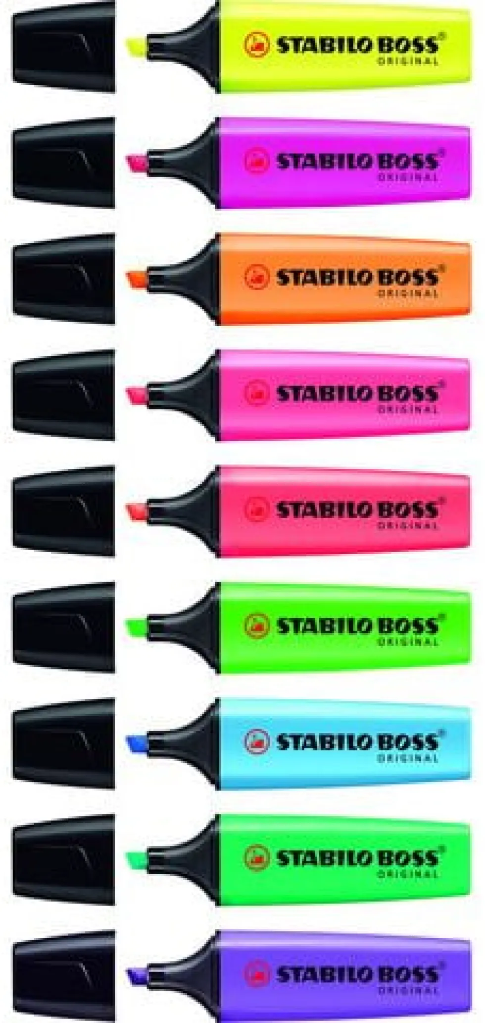 Överstrykningspenna STABILO Original Rosa, 10st
