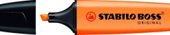 Överstrykningspenna STABILO Original Orange, 10st