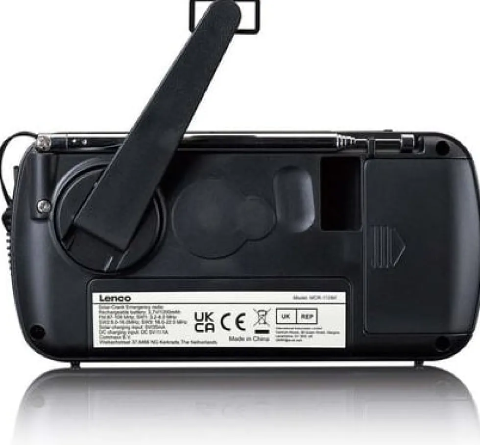 Vevradio LENCO Ficklampa+Powerbank