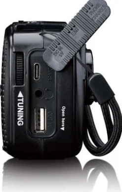 Vevradio LENCO Ficklampa+Powerbank