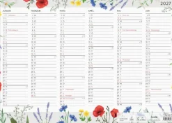 Väggblad Blomster 2027