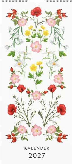 Väggkalender Lilla Blomsterkal 2027