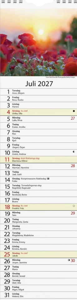 Väggkalender Lilla Hemkalendern 2027