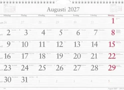 Väggkalender Månadskalendern 2027