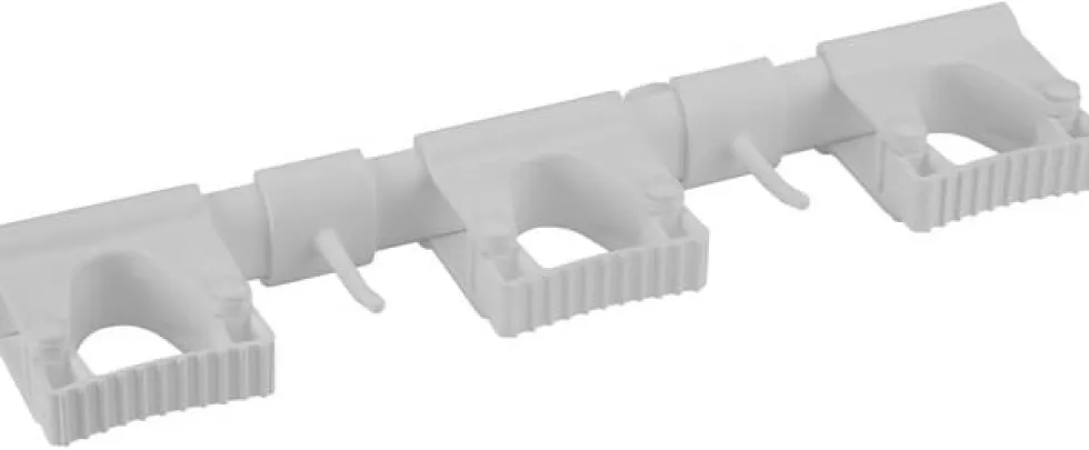 Väggupphängning VIKAN mopp 420 mm vit