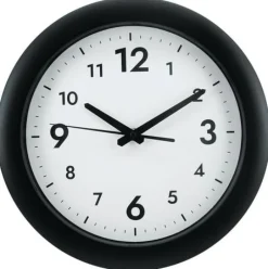 Väggur Easytime Ø30cm svart