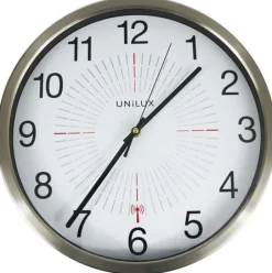 Väggur UNILUX Outdoor Ø35,5 cm grå
