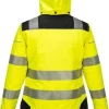 Vinterjacka PW382 dam varsel gul/sva 2XL