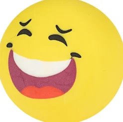 Viskelæder Smiley 3-pak