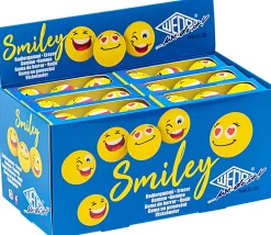 Viskelæder Smiley 3-pak